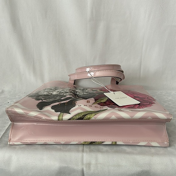 Ted Baker London NWT Dusky Pink Palace Gardens Large Icon Tote Bag 🌸🌸 - Picture 3 of 6